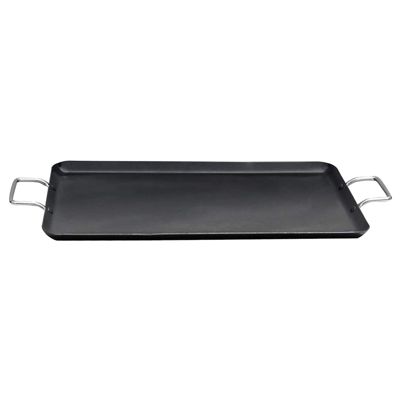 Brentwood 19" Nonstick Aluminum Double-Burner Griddle Pan